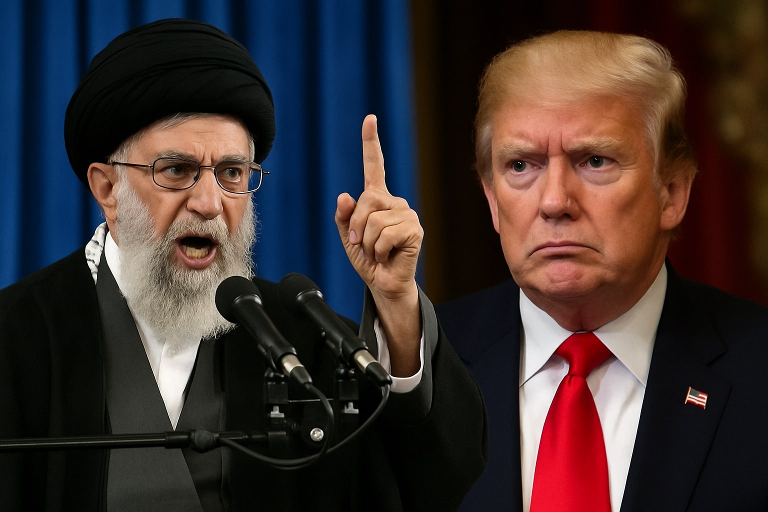 Iran Fires Back at Trump’s Military Threats