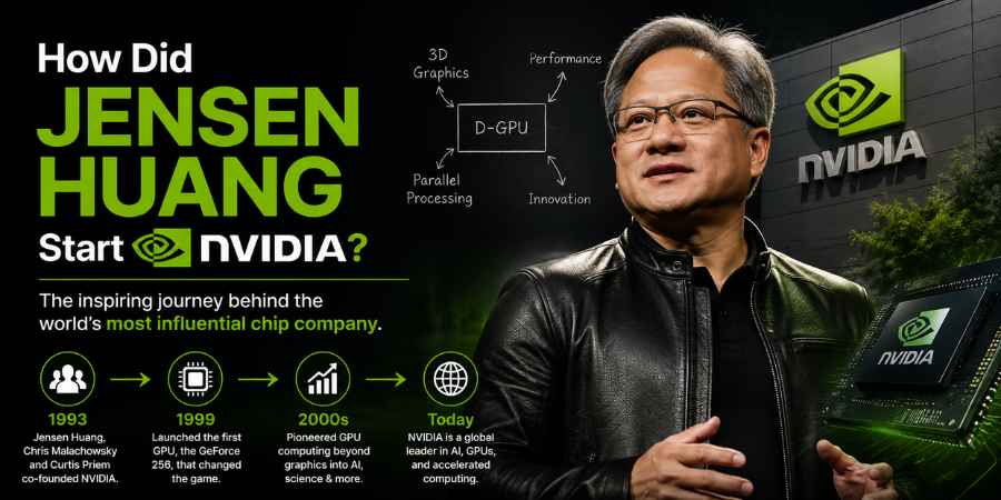 Jensen Huang Start NVIDIA